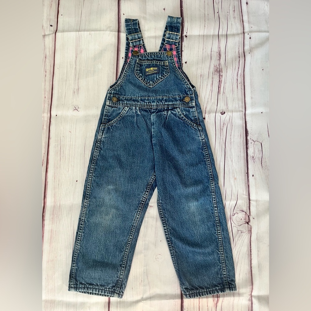 Vintage OshKosh B'gosh Overalls Girls’ Size 4T